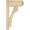 Ekena Millwork Westlake Craftsman Rough Sawn Outlooker, Douglas Fir, 6"W x 12"D x 20"H OUT06X12X20WTL04RDF - alternate 4